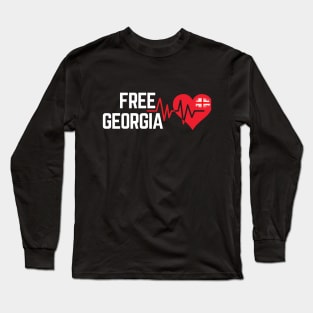 free Georgia Long Sleeve T-Shirt